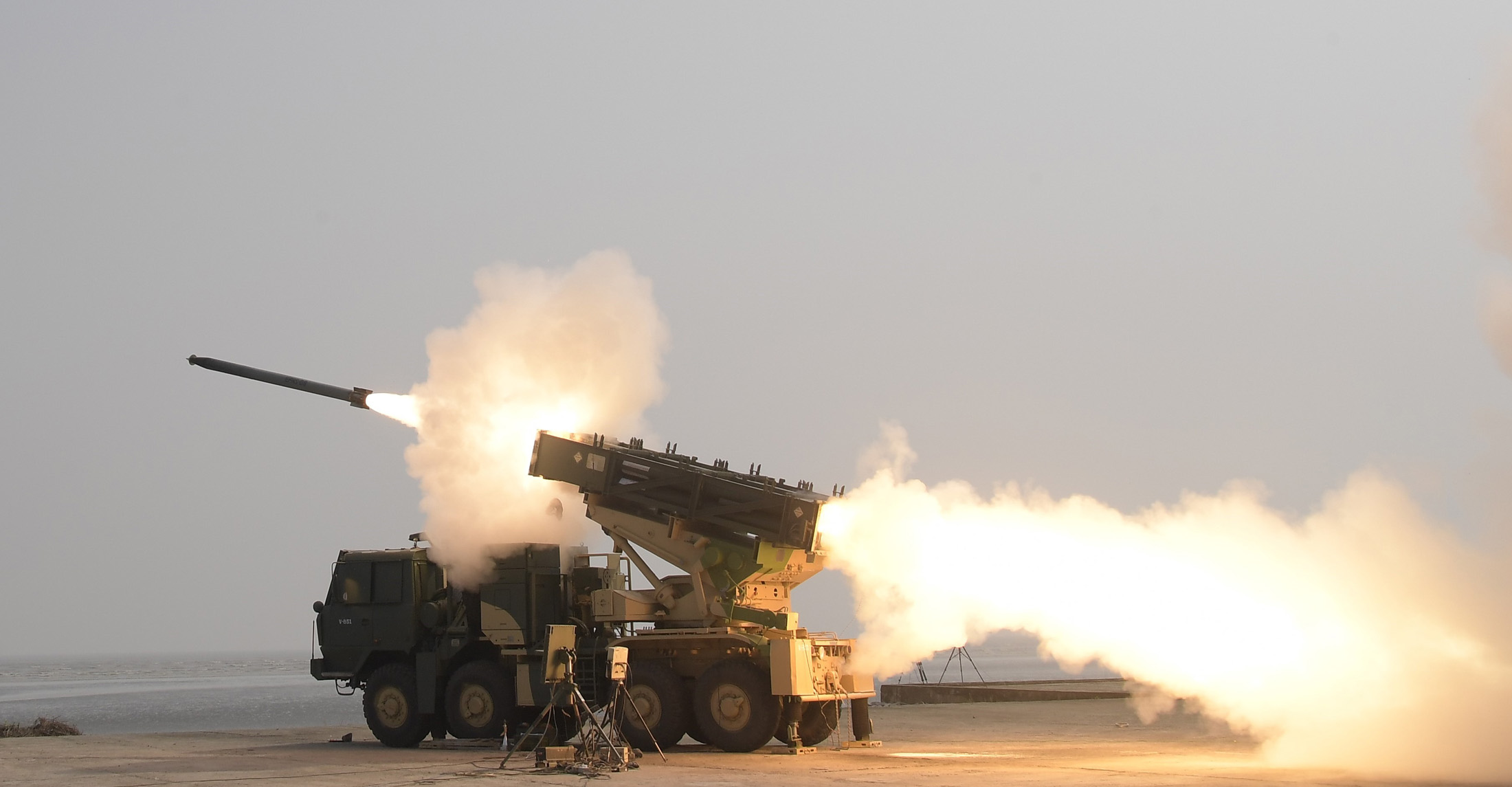 Pinaka rocket tested on 4 November 2020