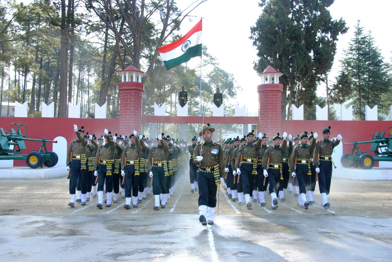 Kumaon Regimental Centre, a training centre of GD soldiers for Kumaon Regiment
