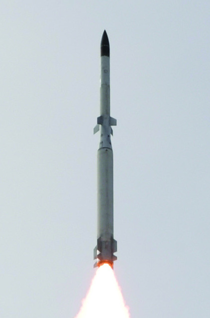 Second phase of Anti-ballistic Missile defence test with AD-1 missile